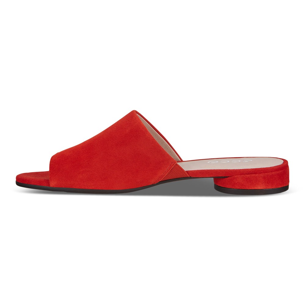 Sandalias Mujer - ECCO Flat Sandals Ii - Rojos - MJZ269807